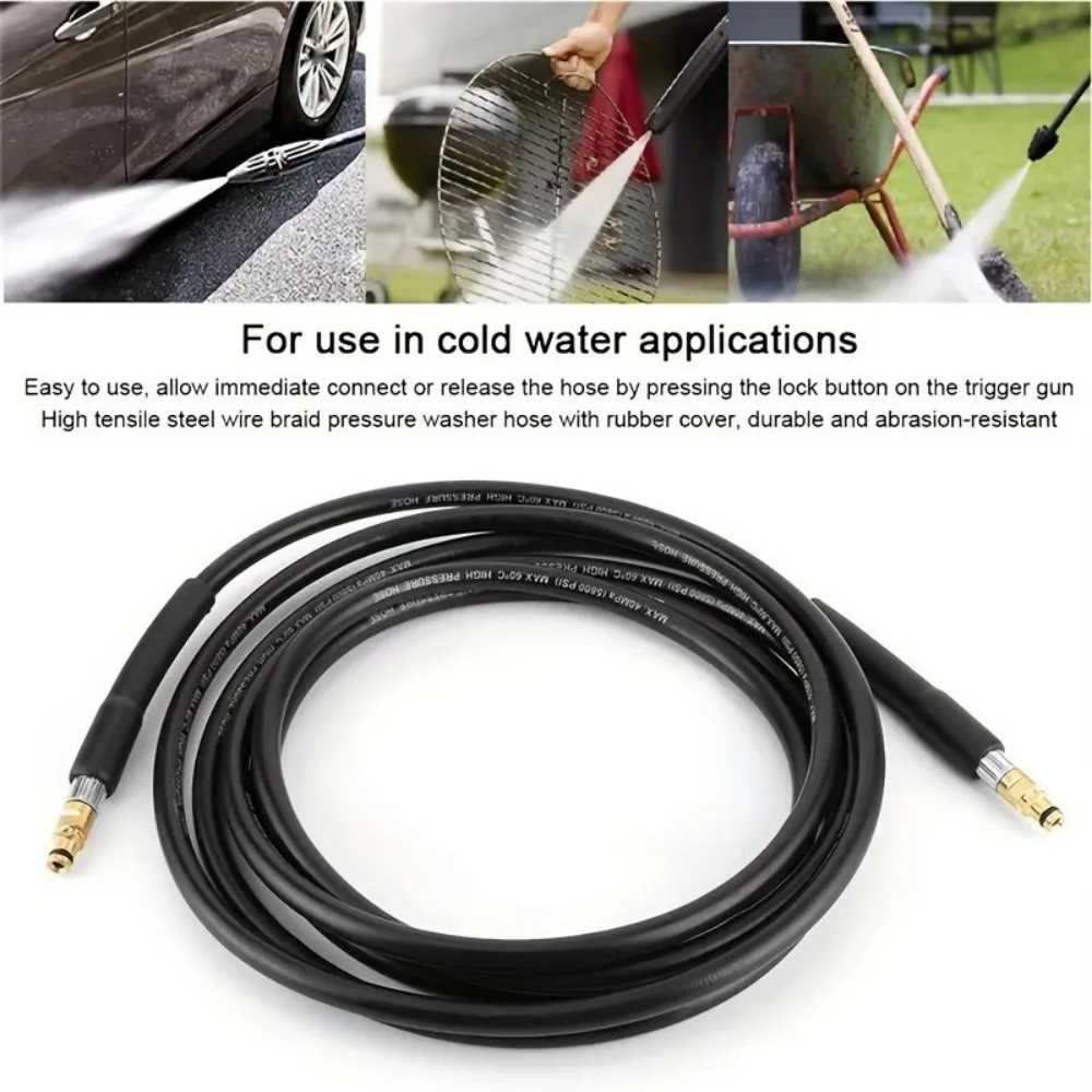 Pressure Washer Replacement Hose For Karcher K2-K 7 2.643-585.0 Washer Extension Hose 15M Water Cleaning Hose Pipe