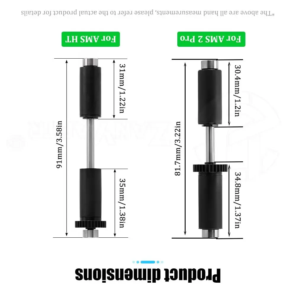 Active Support Shaft Assembly For Bambu Lab AMS AMS HT AMS 2Pro Filament Feeding Roller 3D Printer Replacement Parts