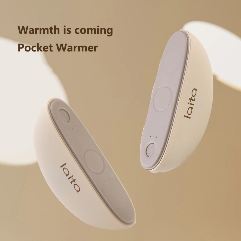 2-in-1 Split-Magnet Handwärmer – 6000mAh, 14 Std. Wärme, 3 Stufen, Wiederaufladbar – Für Kalte Hände Unterwegs 2-in-1 Split-Magnet Handwärmer – 6000mAh, 14 Std. Wärme, 3 Stufen, Wiederaufladbar – Für Kalte Hände Unterwegs