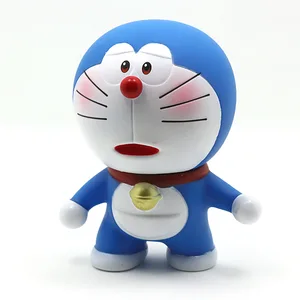 Doraemon Kawaiiアニメアクションフィギュアハンドメイドモデルおもちゃかわいいコレクション子供の友達の誕生日ギフトのための趣味の人形 12日間のベストセールスドラメモンおもちゃ - №2