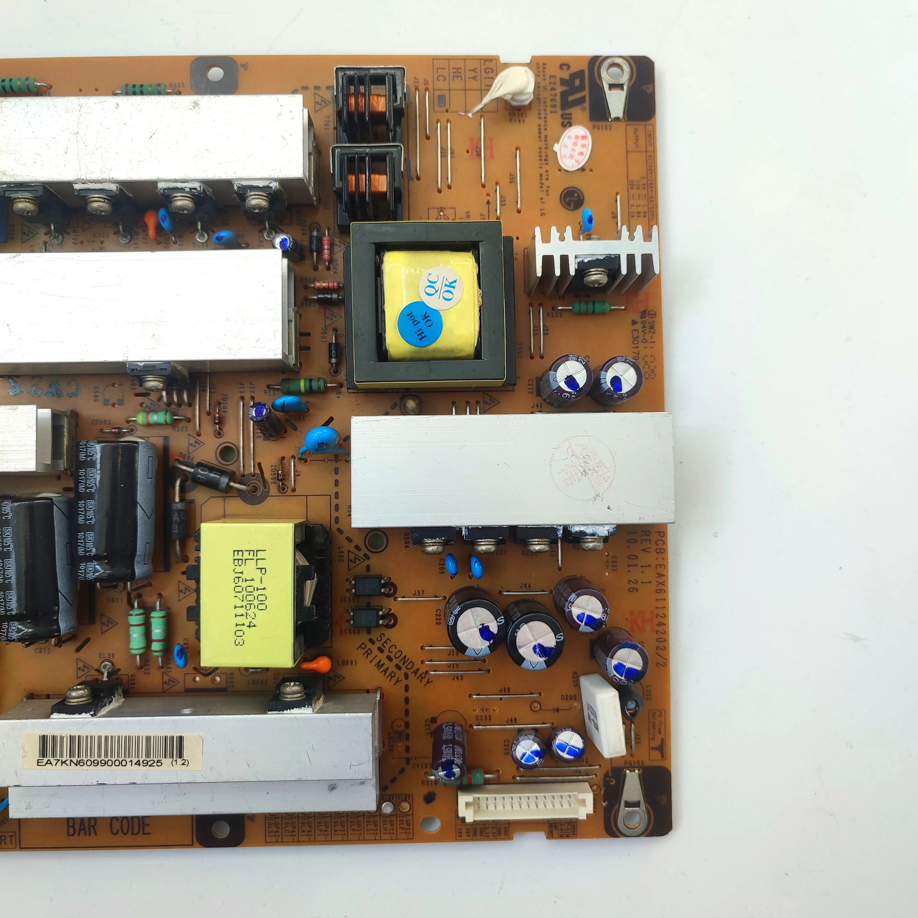 Echte Originele Tv Board Eax61124202/2 Eax61124202/3 Is Voor Tv 42ld520-ua 32ld325c LGP32-10LHI Eax61124202 Voeding Board