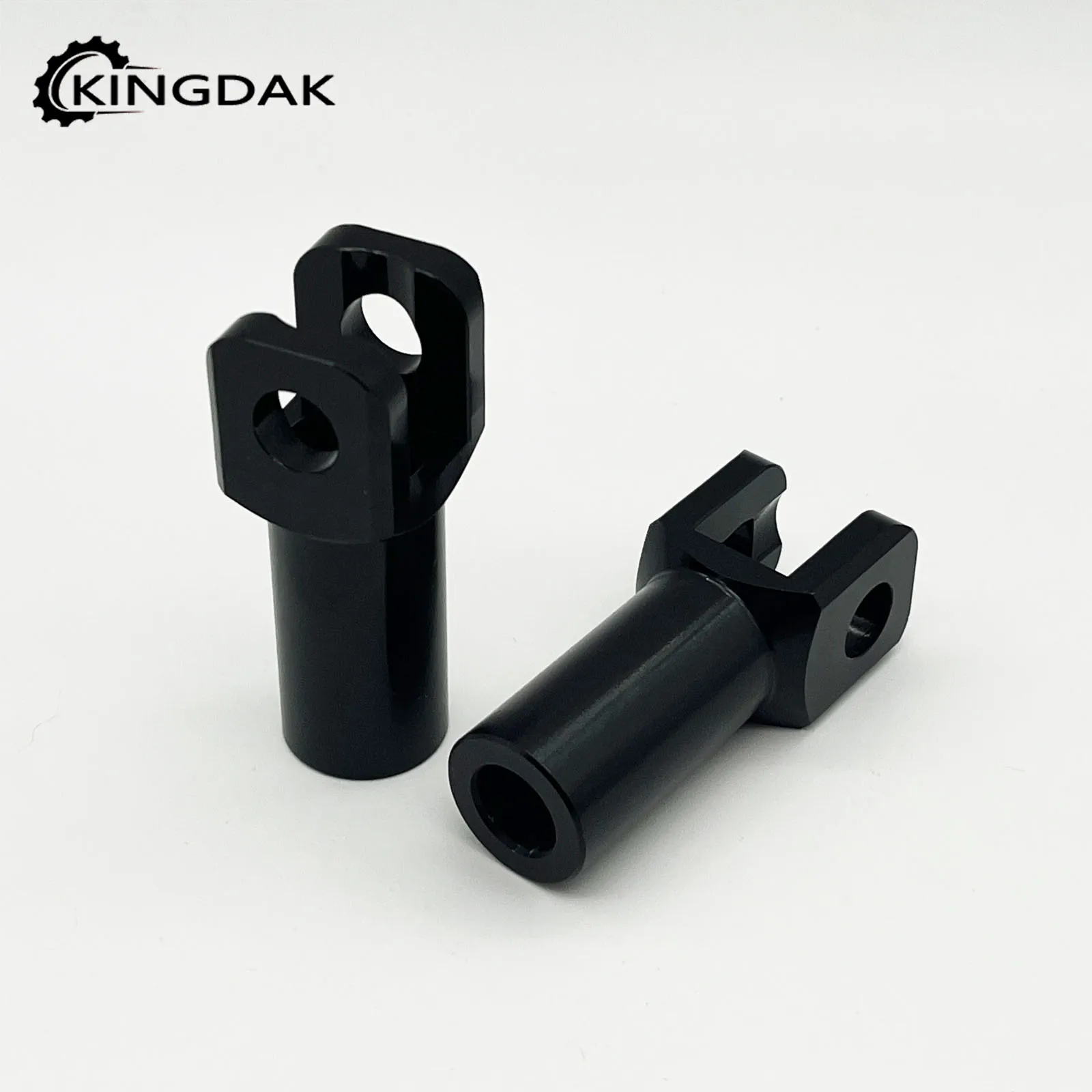 Motorcycle Passenger Foot Pegs Support Mount 2.25\