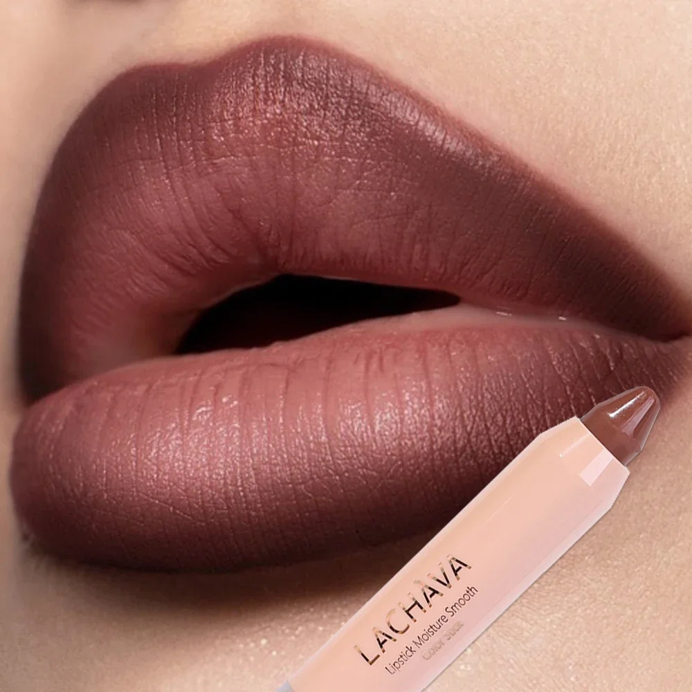 Matte Nude Brown Lip Liner ดินสอแกะสลัก Labial แต่งหน้า Lasting Red Lip Liners กันน้ําลิปสติกปากกา Lip Contouring เครื่องสําอาง