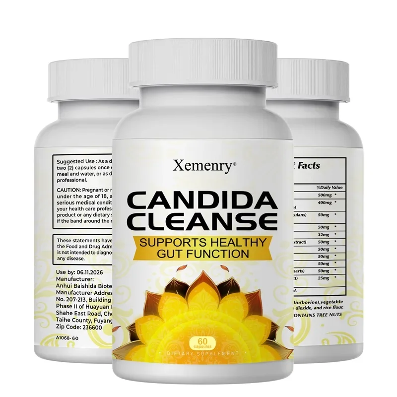 

Candida Cleanse Capsule - Gut Health, Intestinal Cleansing and Detoxification, Botanical