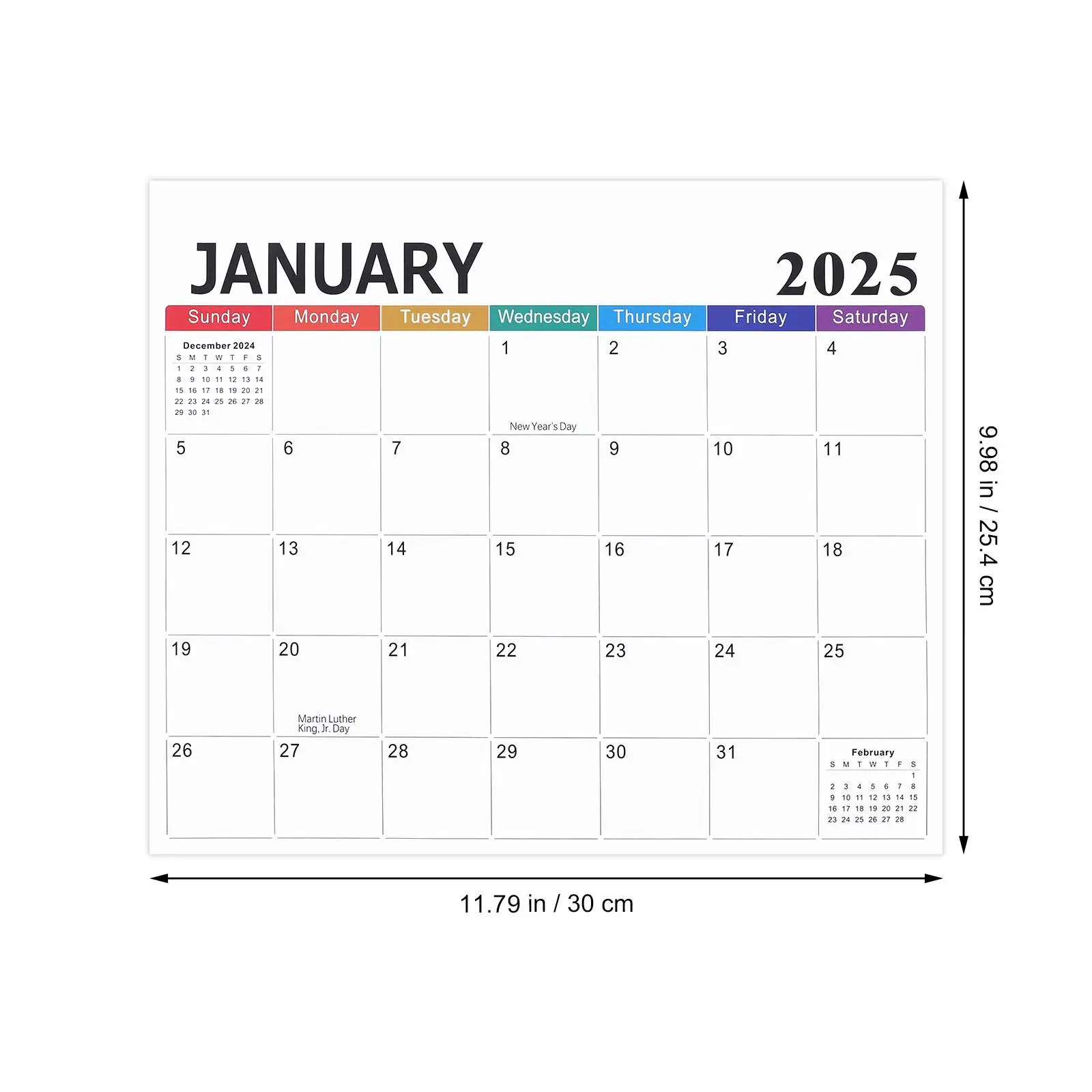 18 شهرًا تقويم مغناطيسي مخطط الثلاجة 2025 2026 تصميم ذكي أقسام مذكرة طاولات تخطيط الخطوط الجريئة ورقة مكتب ganizer