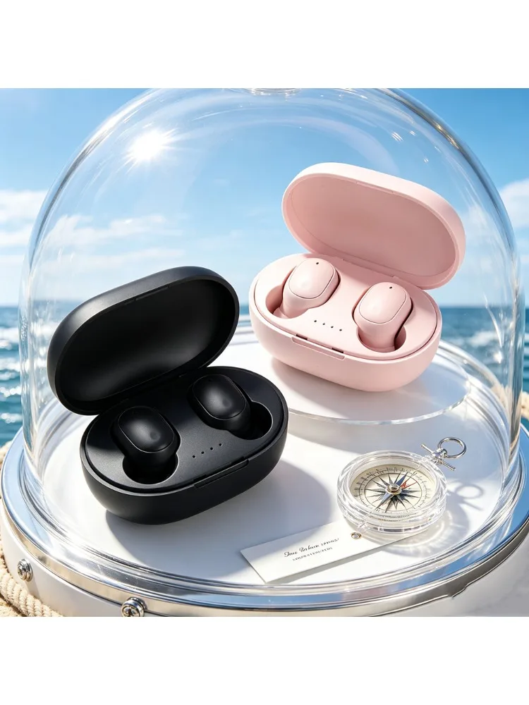 Wireless Earbuds Bluetooth Earphones, Tuned Sound, Secure Fit, Smooth Wireless Link and Small Case To Enjoy Melodies Anywhere