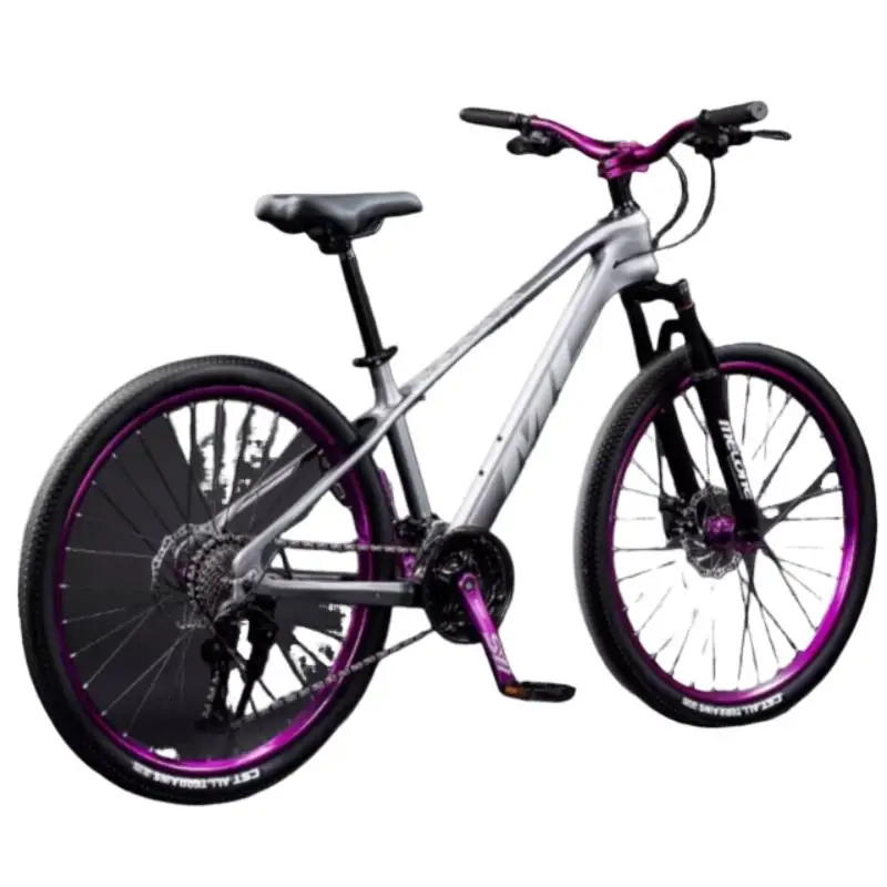 FJ Magnesium Alloy Lightweight Variable Speed Shock Absorber Dual Disc Brake Outdoor Mountain Bike Young Road Exquisite Bicycle