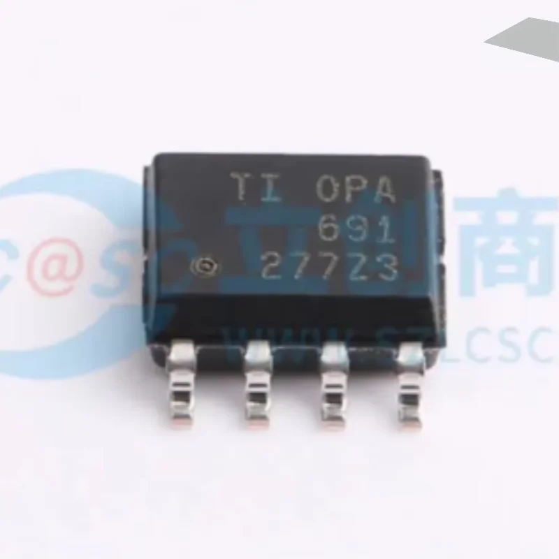 5PCS OPA691IDR OPA691 TI Wideband Current Feedback Op Amp 280MHz 190mA SOIC-8 Power Amplifier Chip