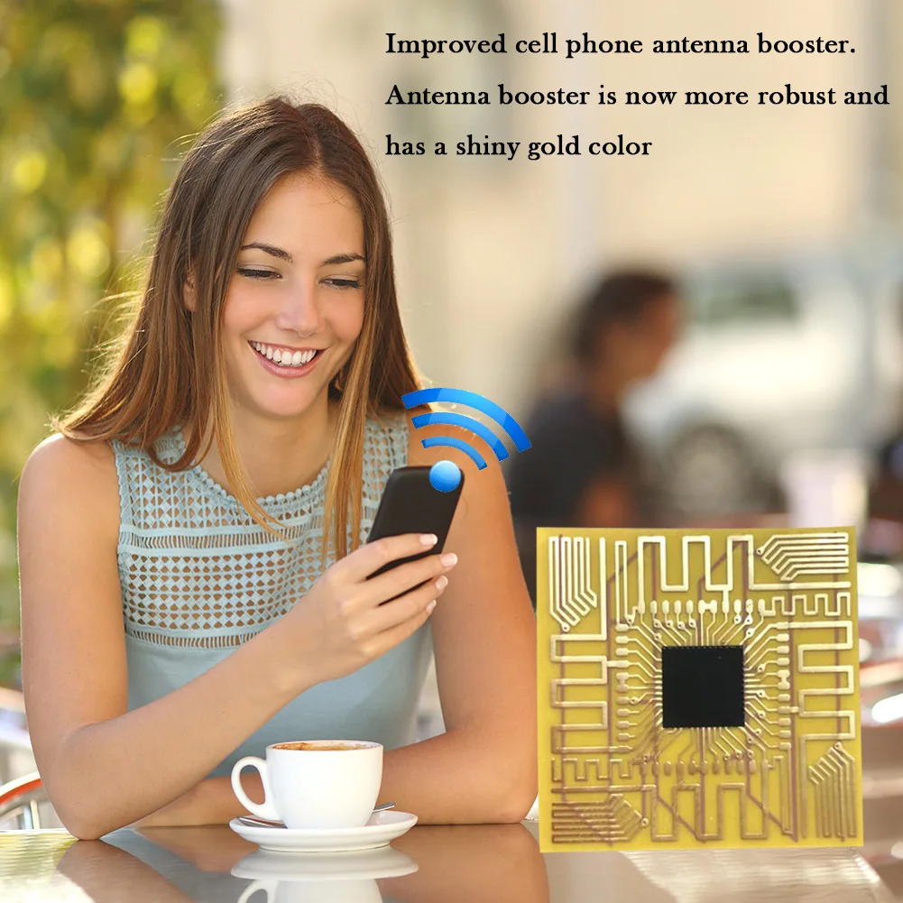 Mobile Phone Signal Booster Portable Phone Signal Enhancement SP3 SP4 Antenna Stickers for Cell Phone Network