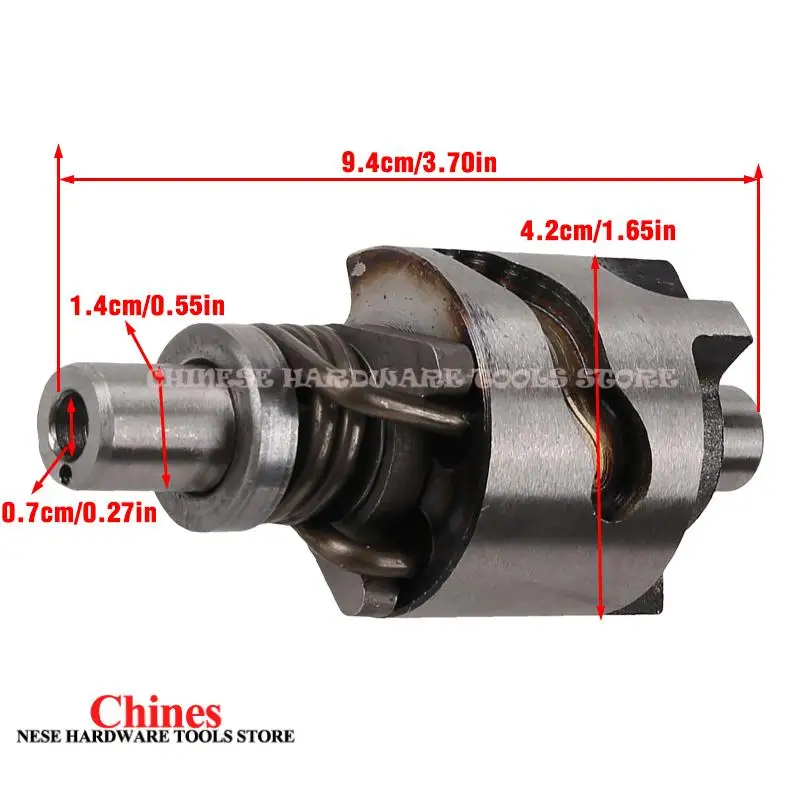 Tamburo di trasmissione delle parti del motore GY6 compatibile con i componenti dell'albero del cambio ATV a quattro ruote (150-200CC).