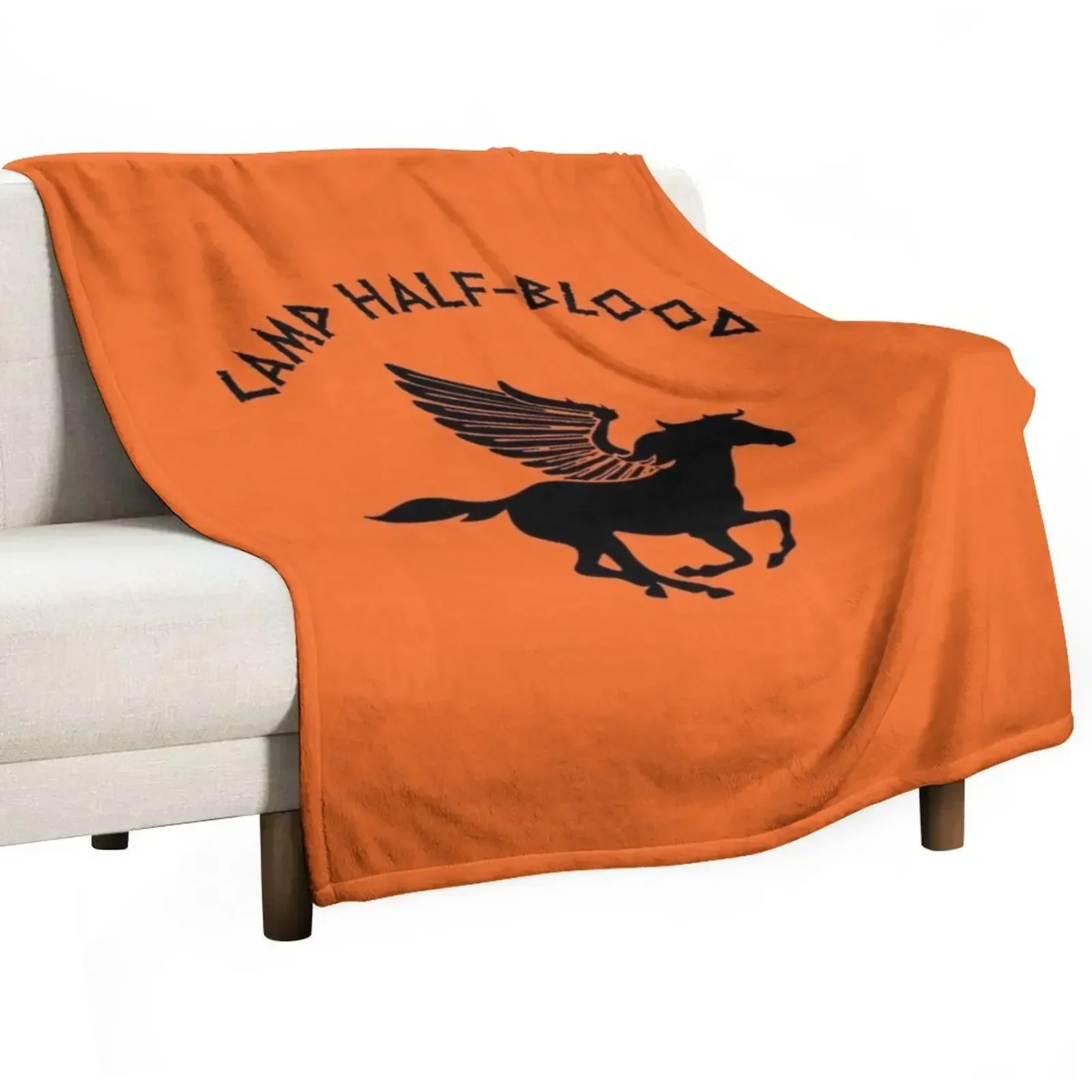 

Camp half blood Throw Blanket Thermals For Travel Large Blankets