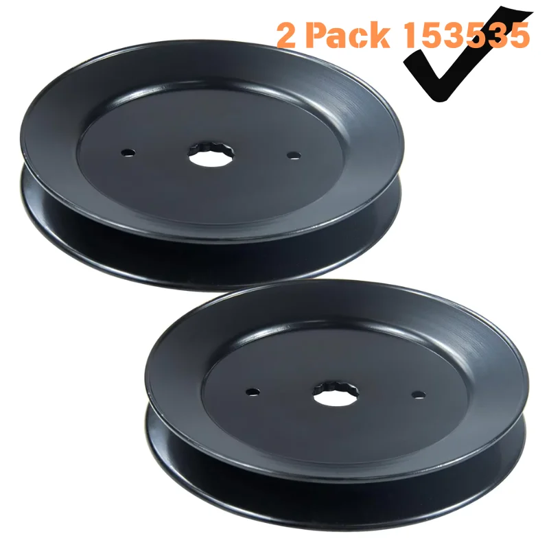 

2 шт. 153535 оправка шкива заменяет шкив оправки Craftsman 173436, 539112171 532173436 для тракторов YTH18542 RZ5424