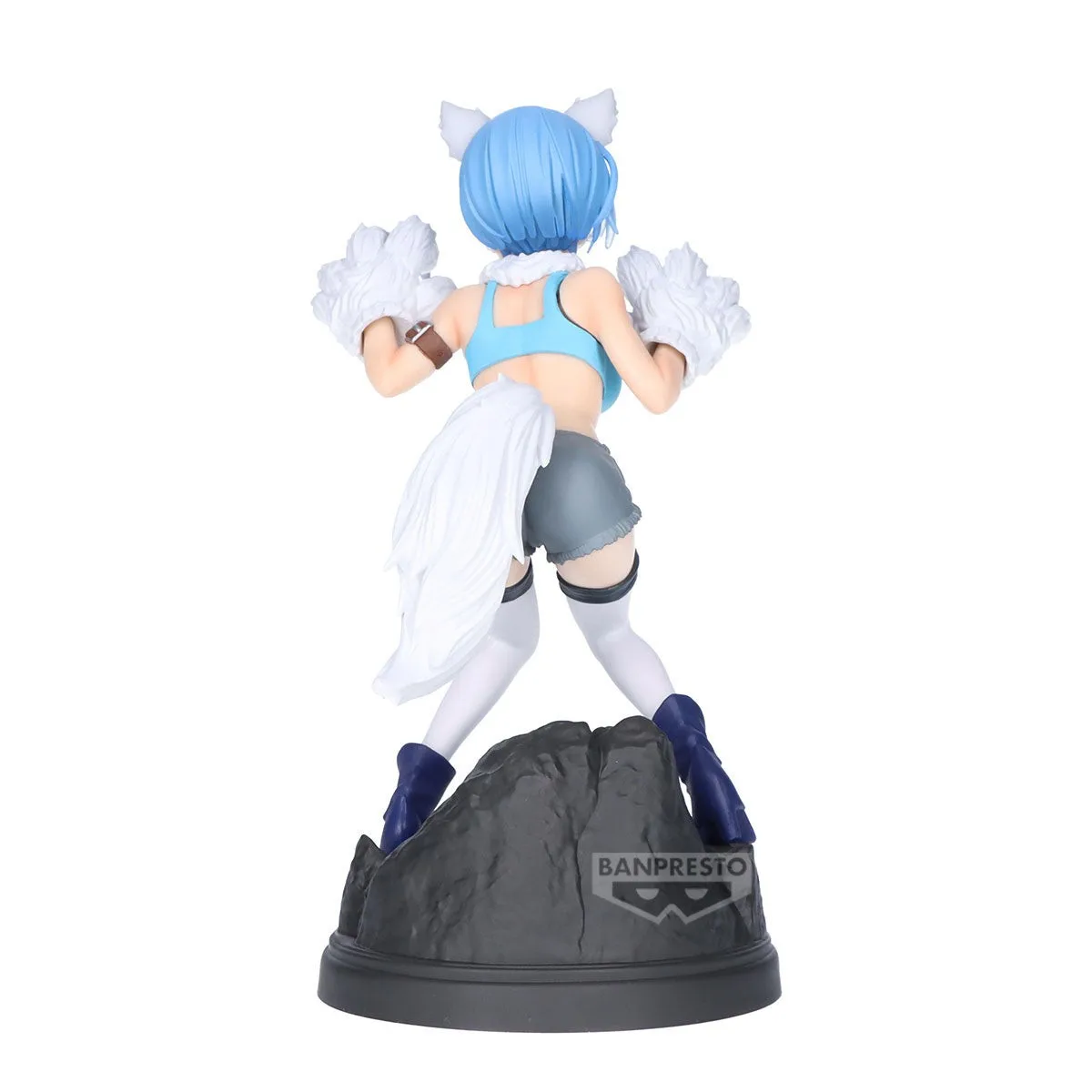 Original BANPRESTO Espresto Monster Motions Rem Anime Figure Toys Re ZERO Starting Life in Another World Action Figurine Doll