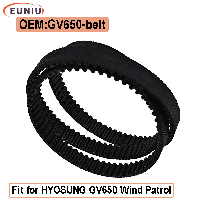 GV650 Motorcycle Belt High-quality Carbon fiber For HYOSUNG GV650 Wind Patrol Extended Engine Belt GV650 belt