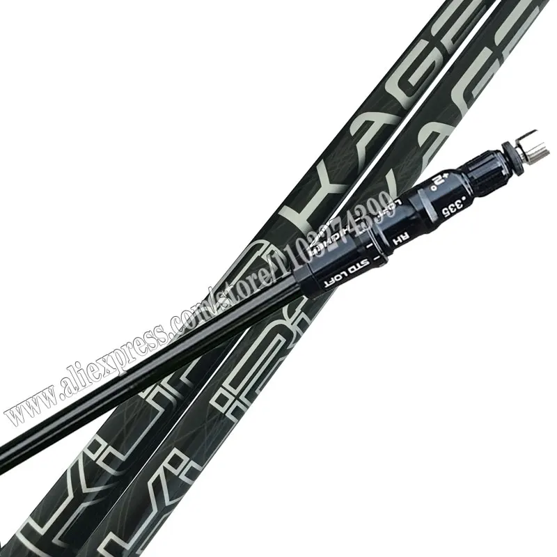 Golf Shaft KURO KAGE 55 Graphite Shaft Golf Driver Wood Shaft Series Free Assembly Sleeve Clubs Shft R/S Flex and Golf Grips