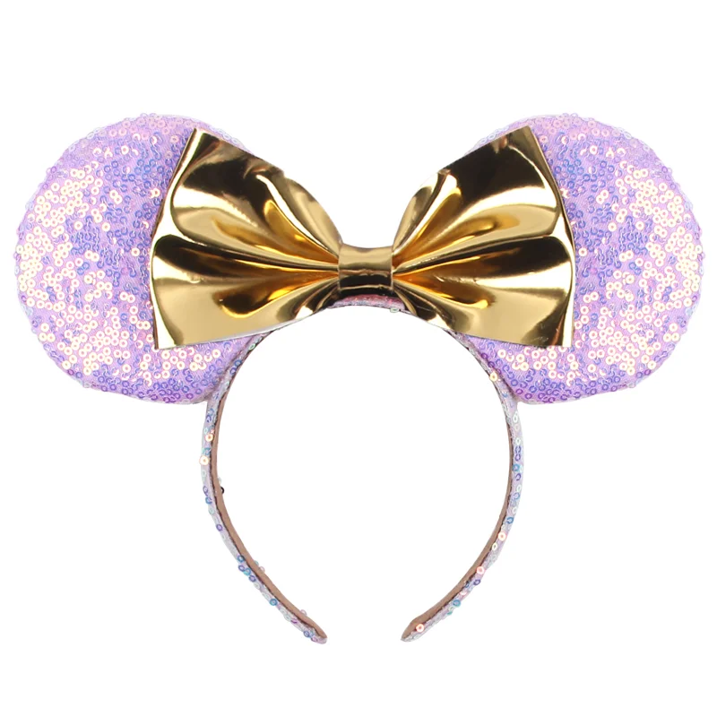 2023 Disney Muis Oren Hoofdband Voor Meisjes Volwassenen 5 ''Polka Dot Strik Haarband Festival Feest Reizen Diy Haaraccessoires