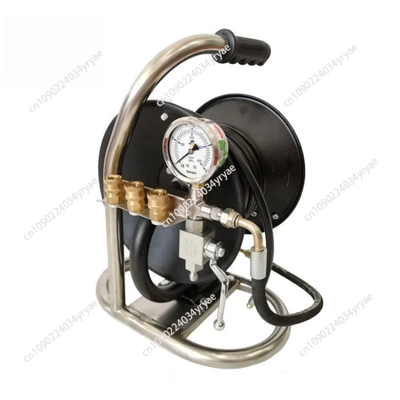 

Sewer cleaning machine pipes, high-pressure hose coils, coil devices