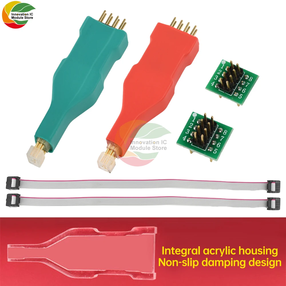 

Cable Programmer TSSOP8 MSOP8 Microchip Spring Pin Burner Read/Write Test Probe Car Instrumentation Program Download