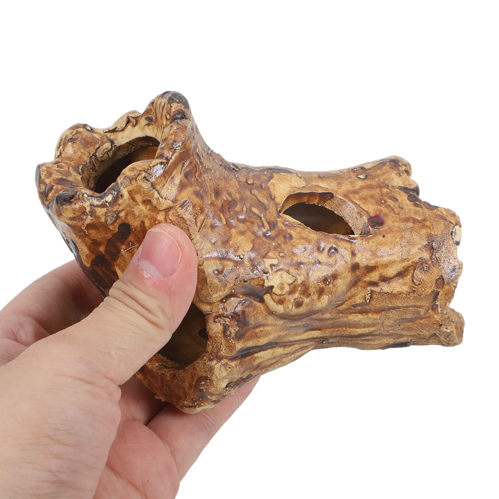 Dekorasi Akuarium Keramik Bent - Hide Cave Ceramic ulasan dan harga