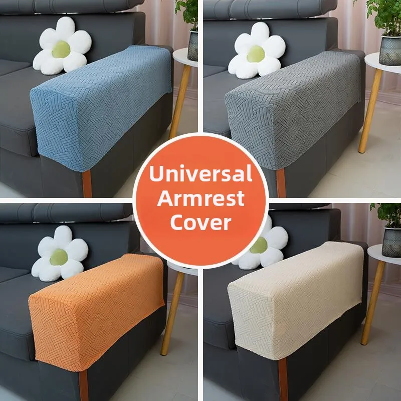 

Elastic ort Sofa Armrest Covers Full Wrap Fixed Sofa Side Protector Covers Universal Fit Couch Arm Cuion Home Decor