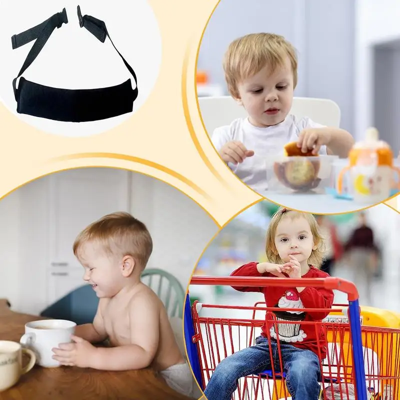 High Chair Safety Harness Multifunctional Safety Straps For High Chair Dining Chair Safety Harness Soft Dining Chair Strap For