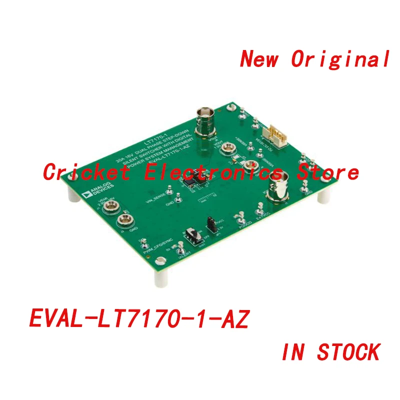 EVAL-LT7170-1-AZ 20A, 16V Regulador abaixador de comutador silencioso bifásico com gerenciamento de sistema de energia digital
