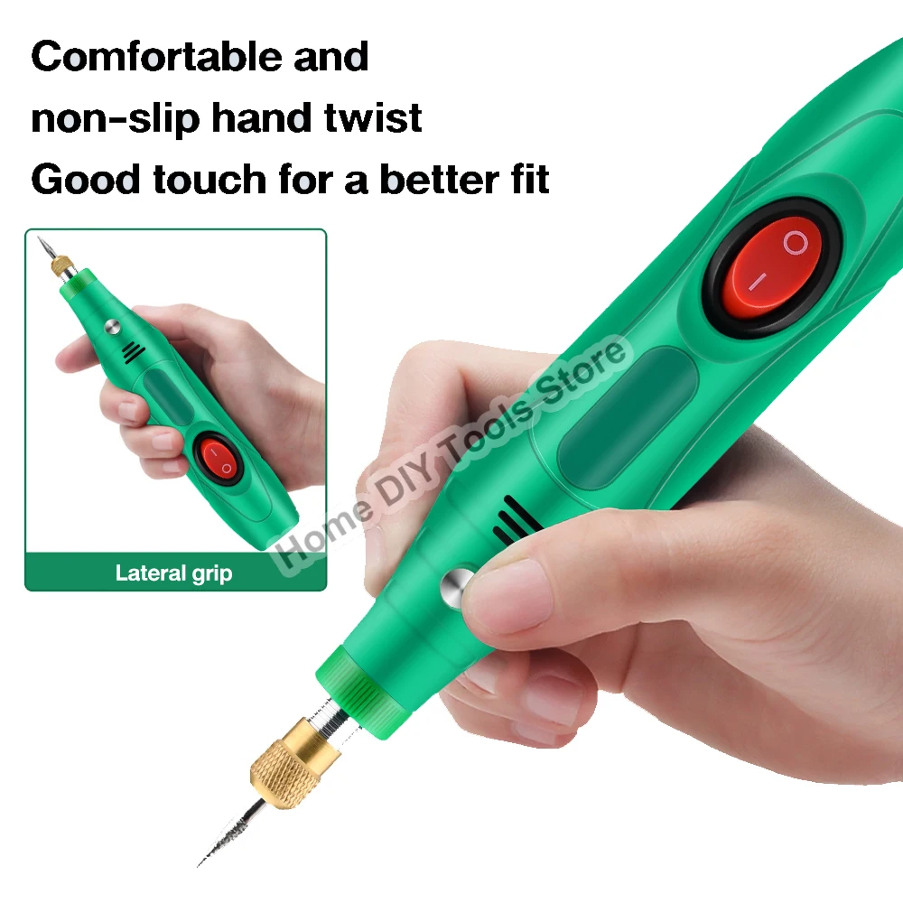 Electric Drill Grinder Engraver Pen 18000RPM for Dremel Metalworking Tile Jade Polishing Machine Mini Engraver 100-240V