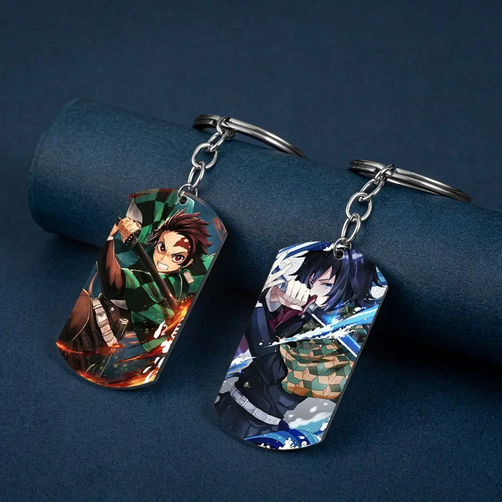 

Accessory Demon Slayer Kamado Tanjirou Agatsuma Zenitsu Hashibira Inosuke Cosplay Backpack Pendant Keychain Widget Ornaments