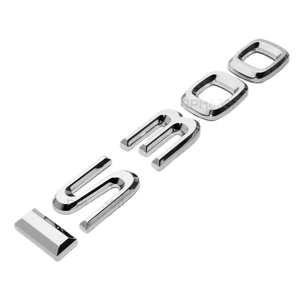 

For Lexus Trunk OEM Chrome IS 300 Letter Logo Badge Emblem Car Replace F-Sport