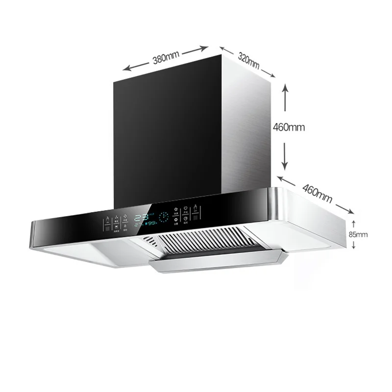 شفاط المطبخ لمعدات المطاعم، شفاط المطبخ من الفولاذ المقاوم للصدأ لمرشح دخان المطعم