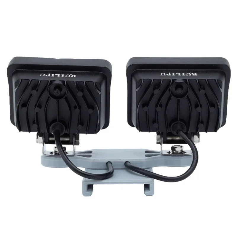 Portable LED Dual Head Work Light for Ryobi 40V Li-Ion Battery Portable LED Cordless Dual Head Tool Light Camping Home Light