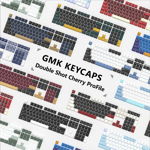 KBDiy GMK Keycap doble disparo GMK Olivia Shoko Jamon WOB rojo samurái botánico PBT Keycaps perfil de cereza para teclado mecánico Retro Aula F75 F87 Pro F99 Hi75 GMK67 GK61 Hi98 K86 60 60% Aigo A68  Ajazz AK820 Pro