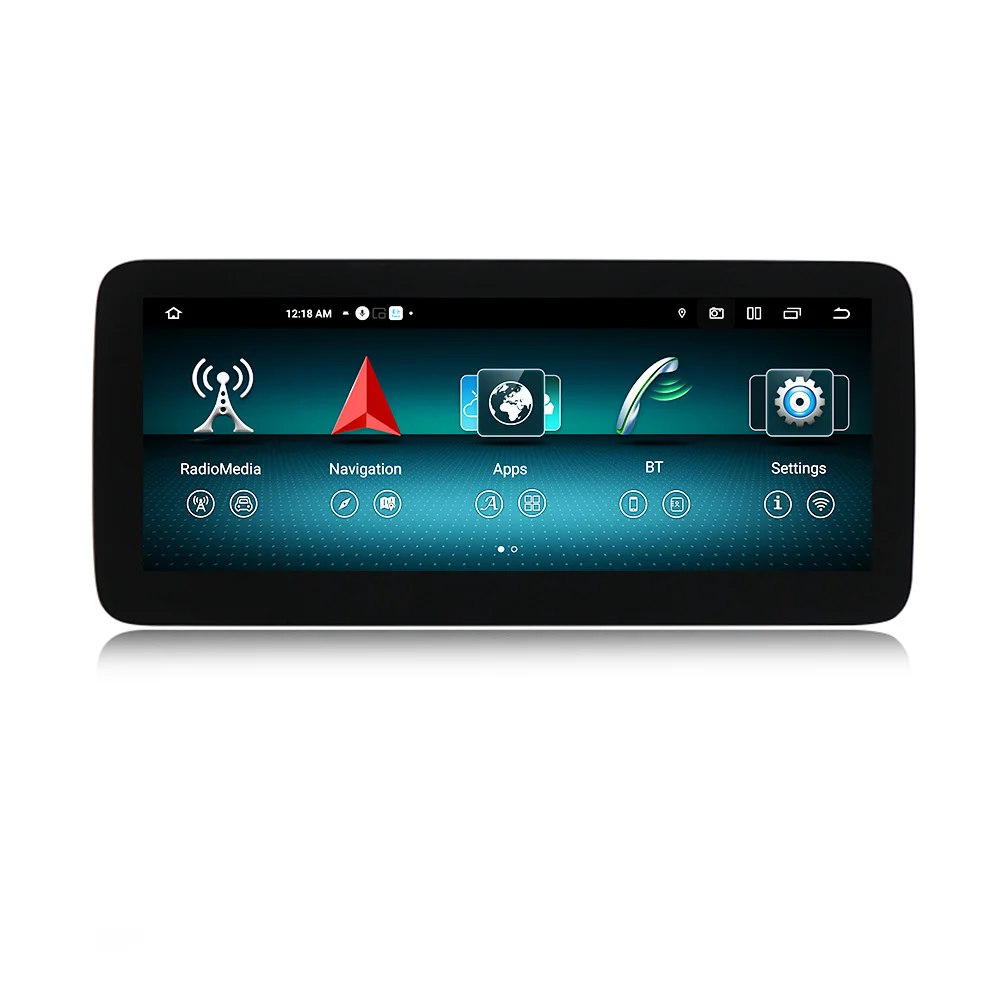 MEKEDE 8-Kern Android 15 Autoradio mit Wireless CarPlay für Mercedes-Benz A-Klasse W176 GLA X156 CLA C117 DSP Sound Android Auto GPS-Navigation 4G LTE WIFI Auto-Multimedia-Player