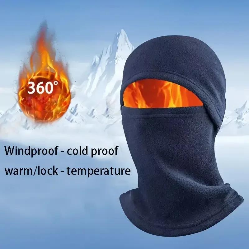 Balaclava Winter Ski Face Mask Breathable Windproof Thermal Face Mask for Motorcycle Riding Cycling in Cold Weather Winter Neck, image 7
