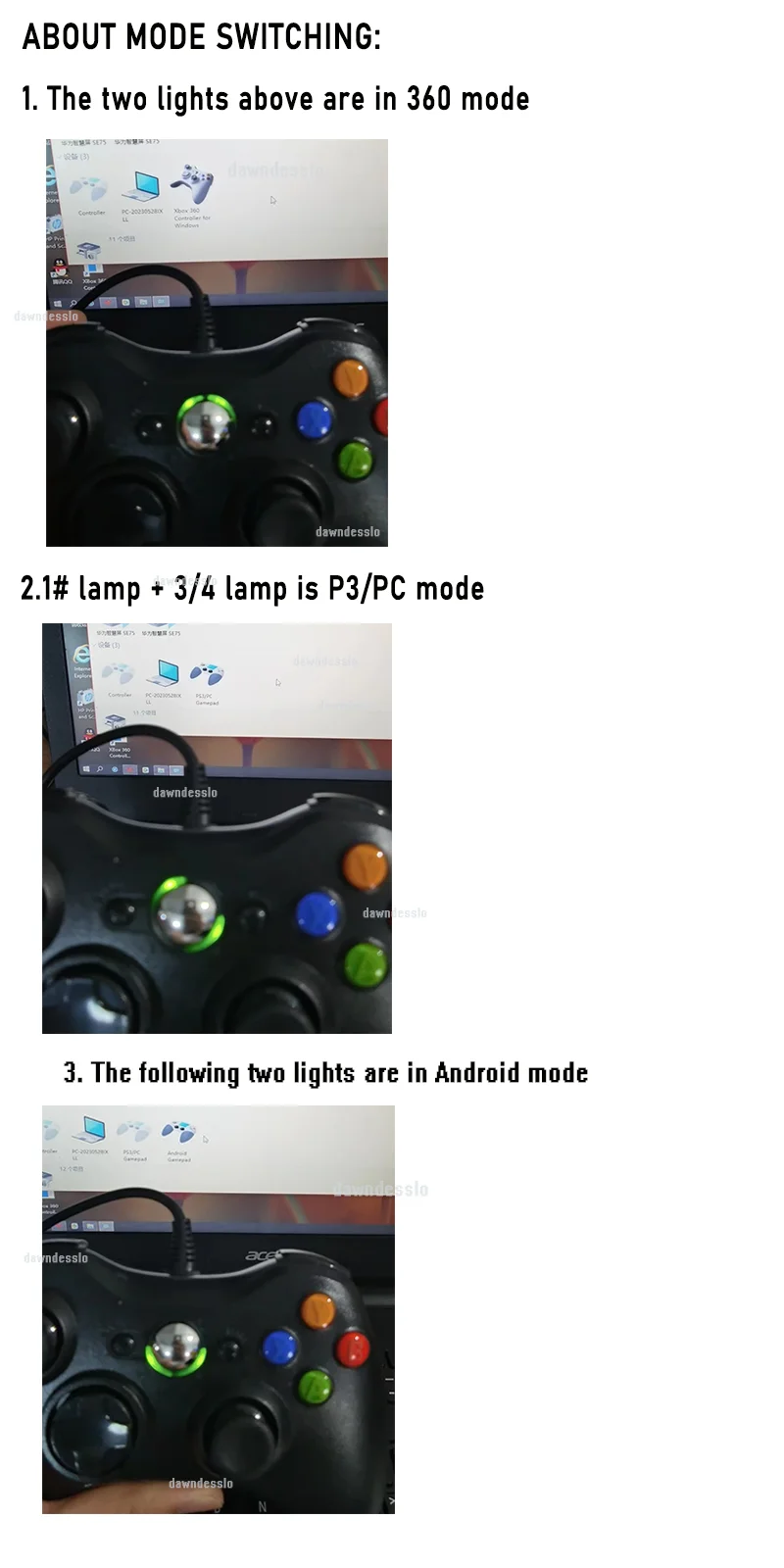 USB Wired Controller For Xbox 360 Game Controller PC Handheld Joystick Game Gamepad for Windows Controle Xbox
