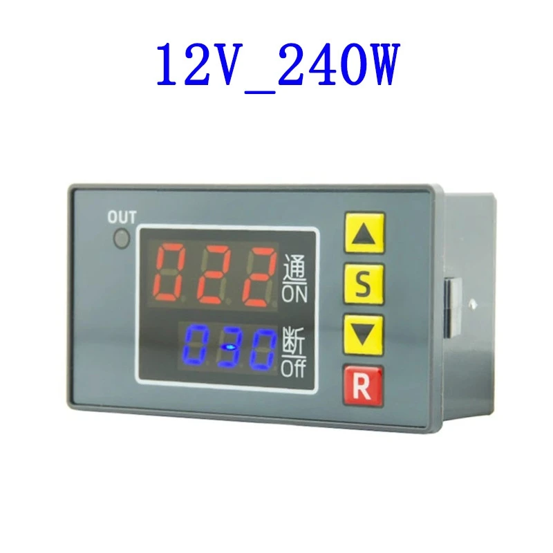 T3231 Digital Time Delay Relay Multifunction LED Display Cyclic Timing Control Switch Adjustable Timing Relay