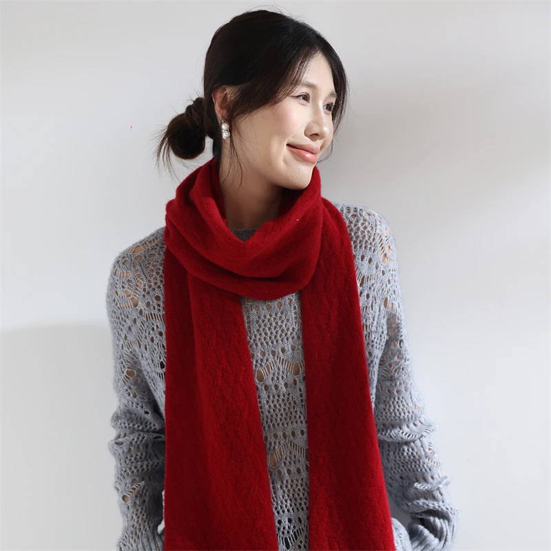 100% Cashmere Scarf… - image