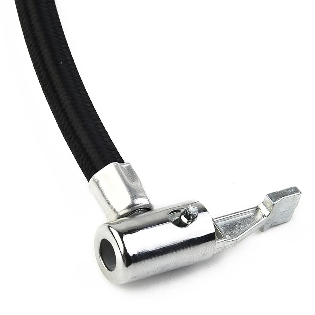 

Автомобильный металлический мотоцикл 100 см адаптер для шланга воздушного насоса черный Высокое качество горячая распродажа 1 шт. новые инструменты для ремонта шин