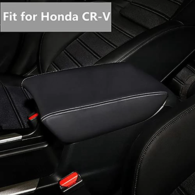 

Чехол на подлокотник центральной консоли ABOT премиум-класса для Honda CR-V CRV 2017-2021, чехол на подлокотник, защитный чехол для сиденья, аксессуары из искусственной кожи