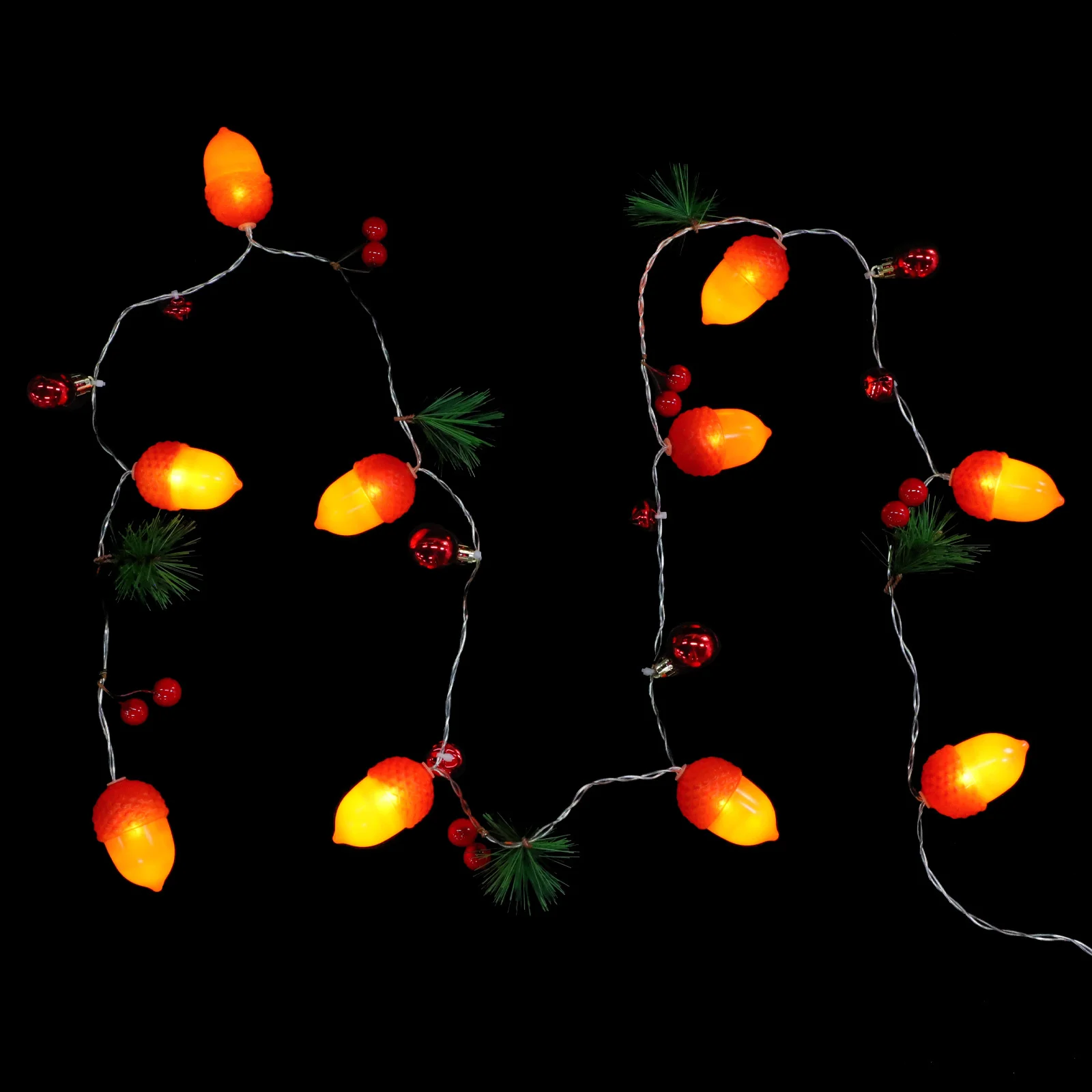 1Pcs Christmas Lamp String Hanging Xmas Themed Lights Party Garden Outdoor Decoration Lamp String Party Props Home Decor