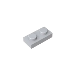 Gobricks GDS-502 platte 1x2 kompatibel mit Lego 3023 6225 Stück DIY-Baustein für Kinder