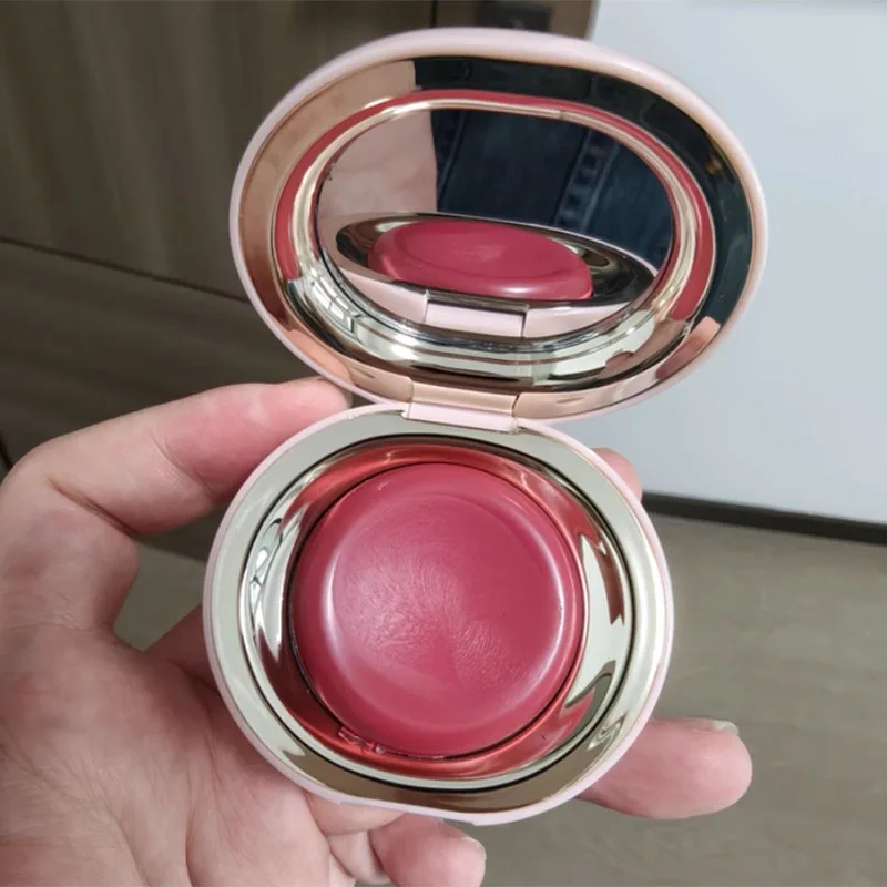 Rare Beauty Mauve Rose Neutrales Rouge-Puder, tragbares Make-up, flüssiges Rouge, feuchtigkeitsspendend, wasserfeste Lippenglasur mit doppeltem Verwendungszweck, prall, glatt