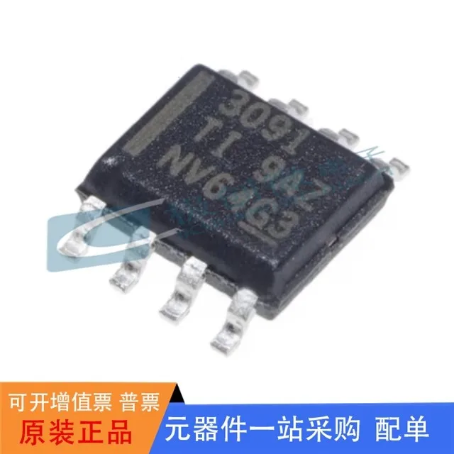 Install authentic THS3091DDAR silkscreen 3091 chip SOIC-8 current feedback op-amp IC