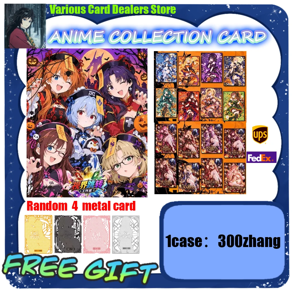 Goddess Story Series Halloween and Christmas themed limited collection card gift anime character collection card