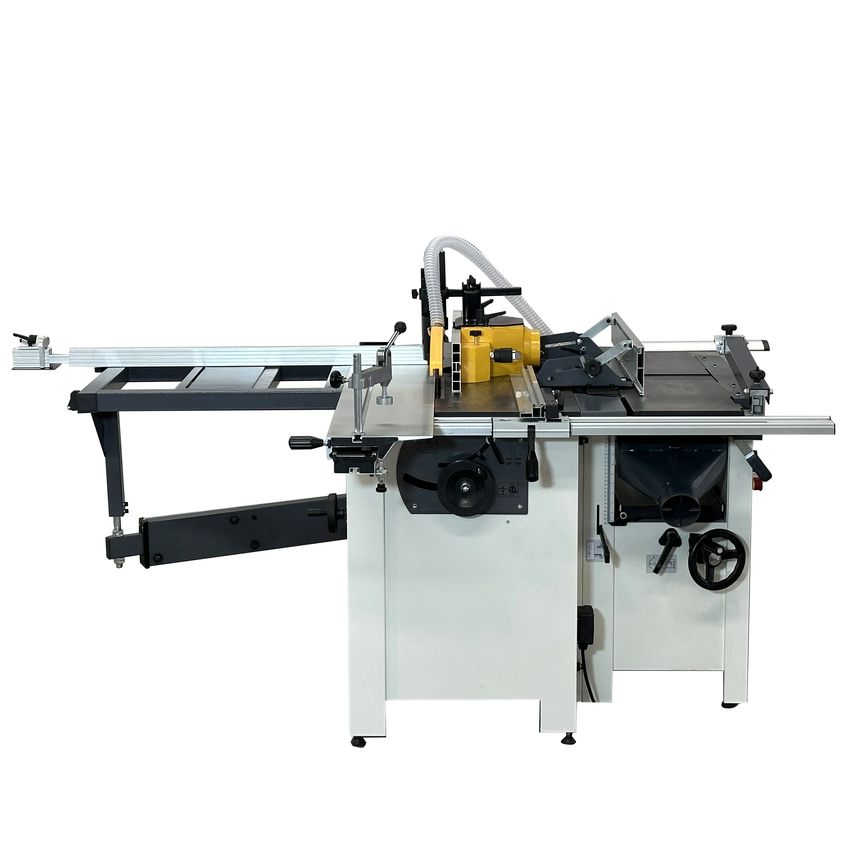 New Woodworking Machine 5 In 1 Functions Combined Machine Spindle Moulder Mortising Electric Combined Machine Bench