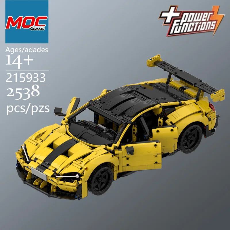 MOC Speed Personalizado Especialmente ​ ​ Modelo Technic de Auto Deportivo Race Champion - Juguetes Educativos de Moda, Regalos de Juego de Construcción Casual