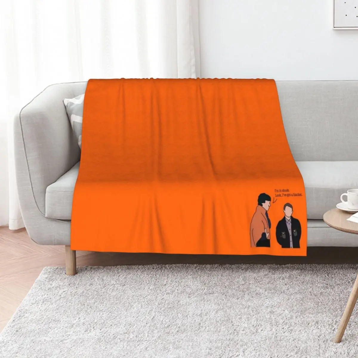 

Shock Blanket, Sherlock BBC Throw Blanket Decorative Beds Bed covers Thermals For Travel Luxury Blankets