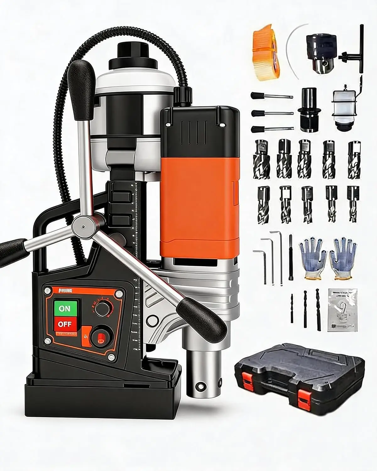 1750W Industrial Magnetic Drill Press – 2