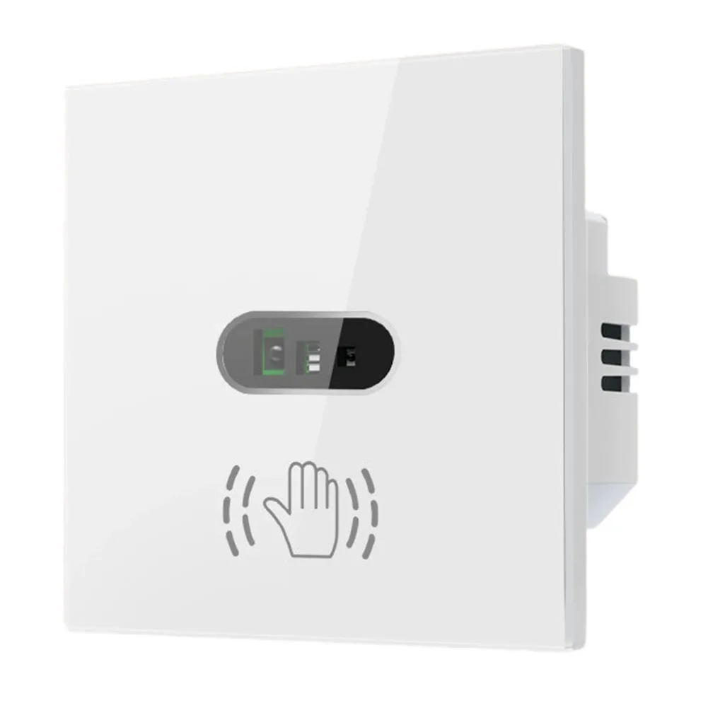 WIFI BLE Infrared Motion Switch for Glass Panel Touch Operation 8.6x8.6x3.5cm Smart Light Control Google Assistant