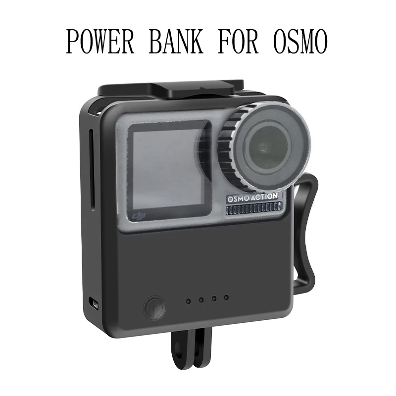 Portable Mobile Power Bank Powerbank Charge Battery Bacpac Charging Case For DJI OSMO ACTION Camera Powerbank Batterie